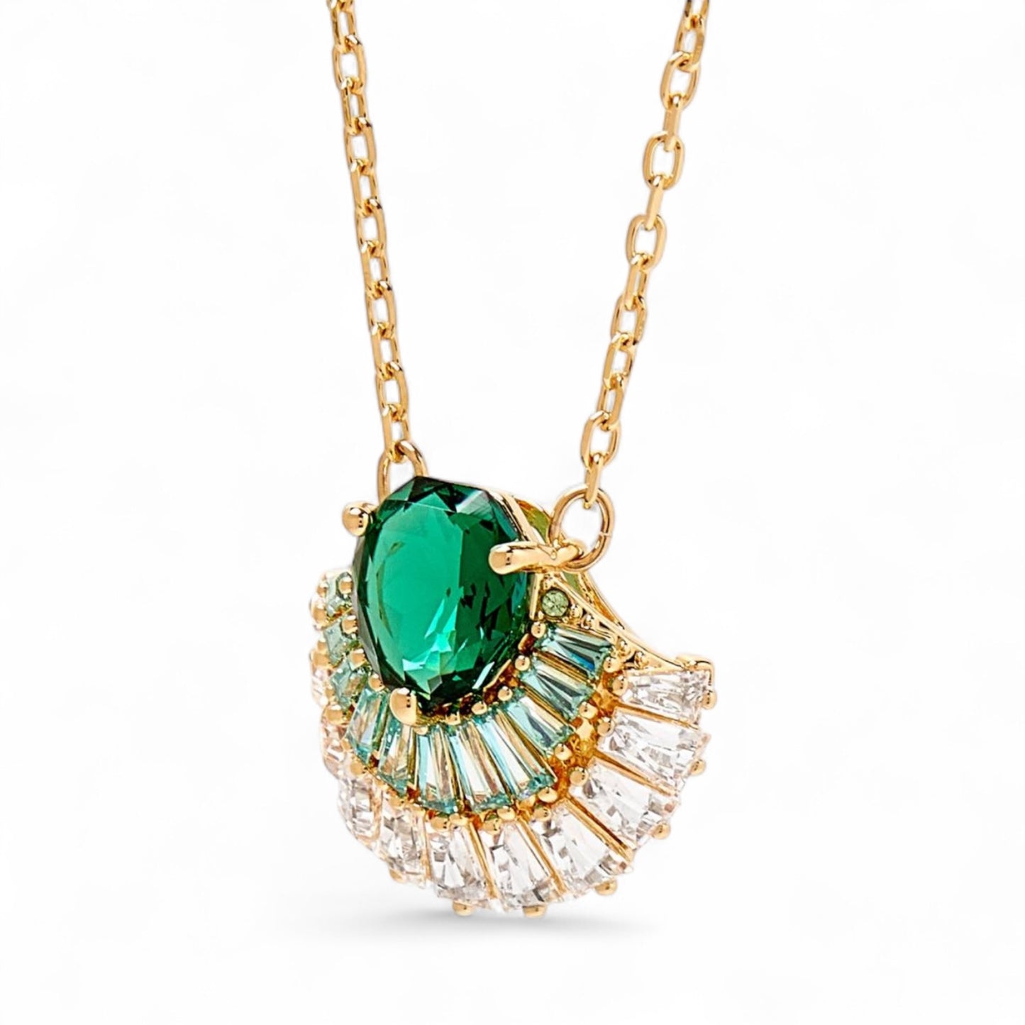 Swarovski Idyllia Pendant Necklace in Gold-tone Metal