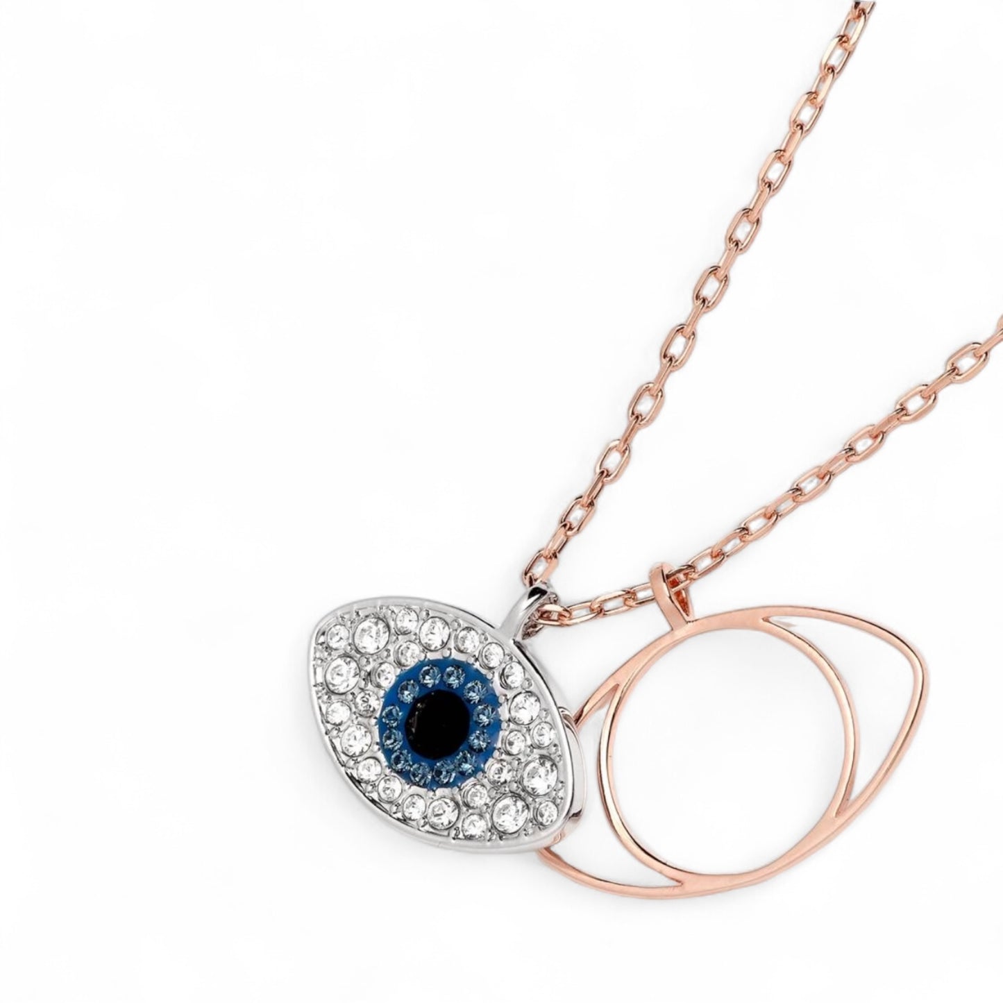Swarovski Infinity Necklace in Mixed-plated Metal