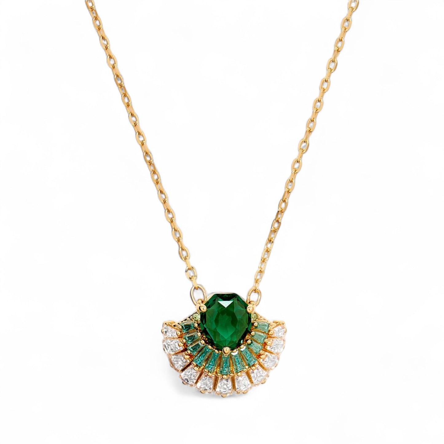 Swarovski Idyllia Pendant Necklace in Gold-tone Metal
