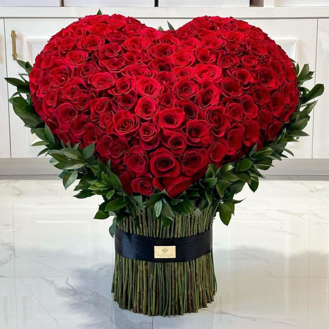 Heart of Red Roses