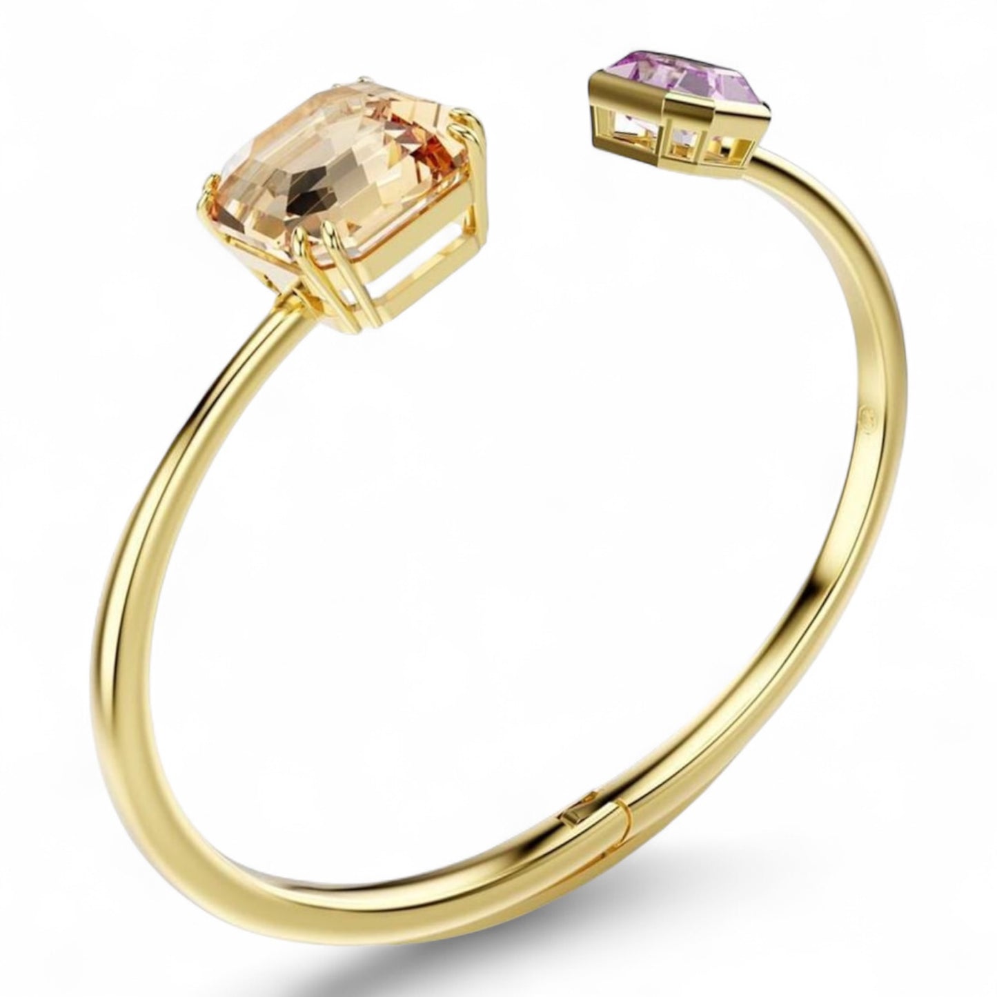 Swarovski Millenia Crystal Bangle in Gold-tone Metal
