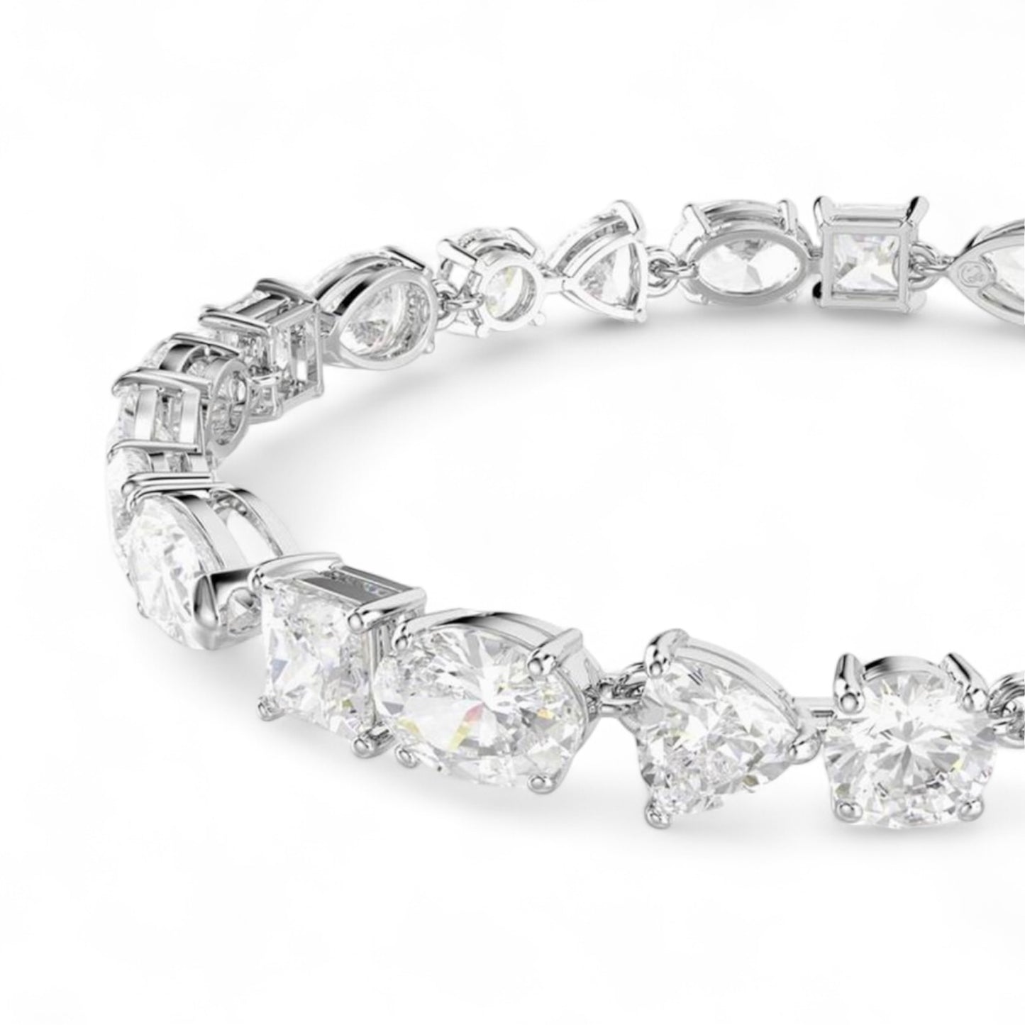 Swarovski Mesmera Bracelet in Rhodium-plated Metal