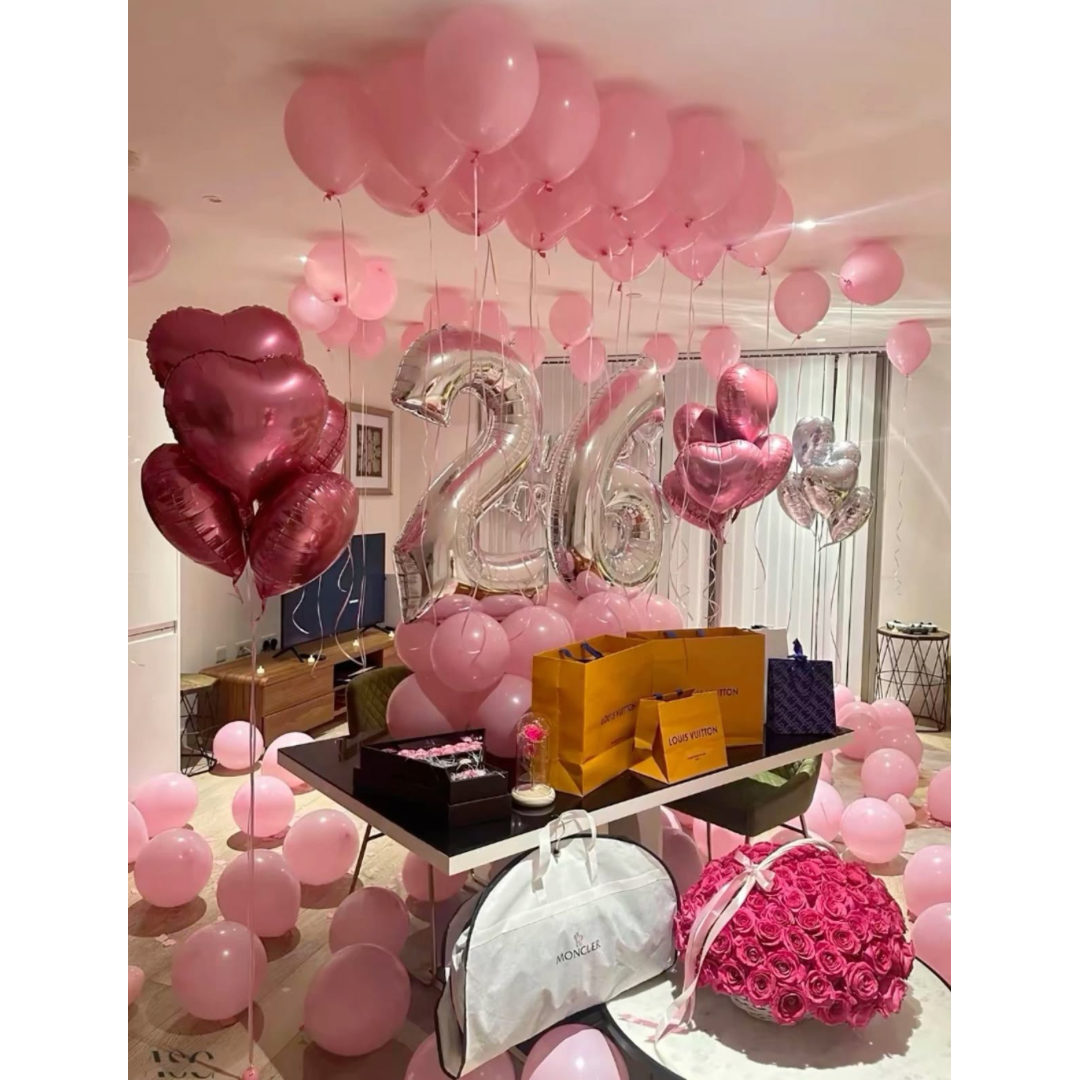 Pink Birthday Bash Decor
