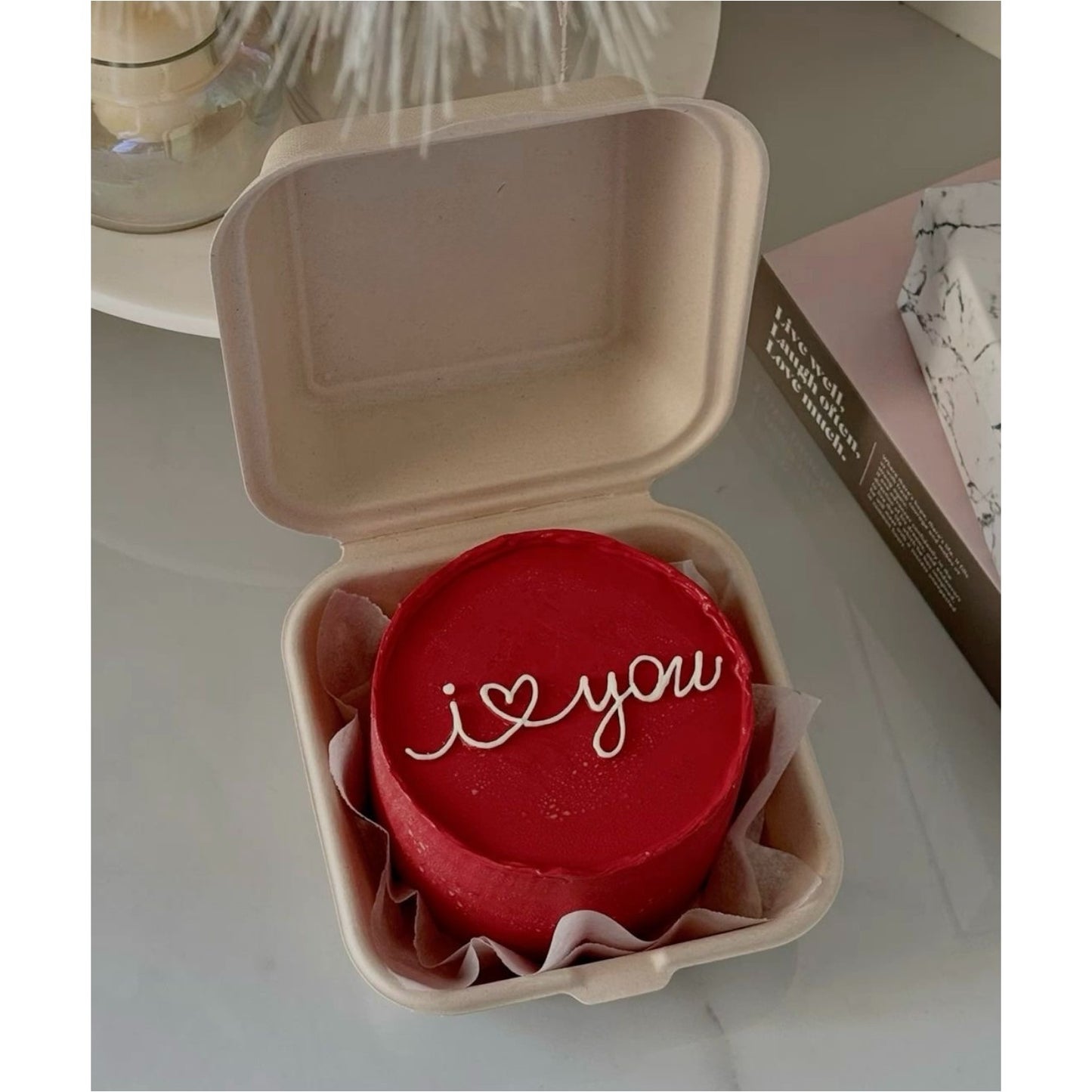 Red Bento Cake