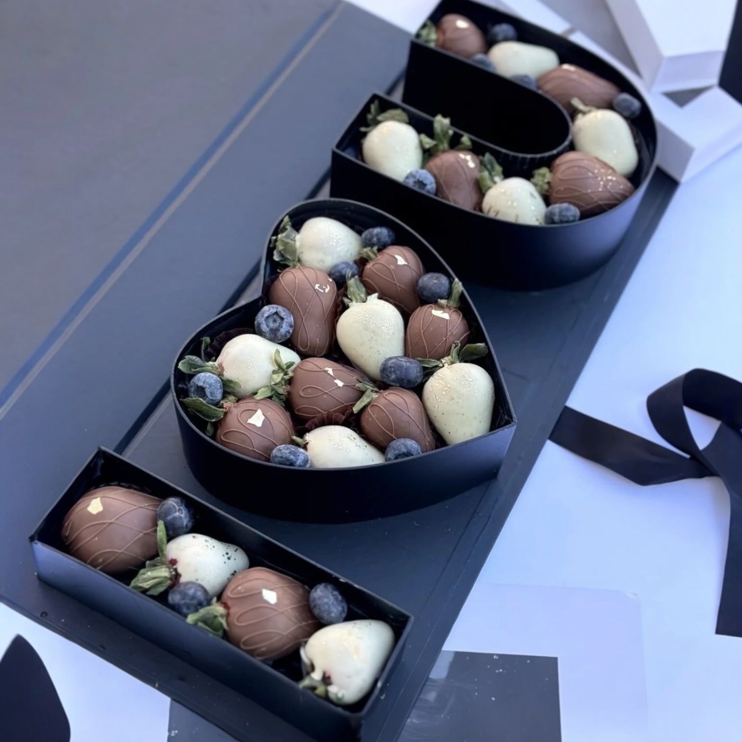 Chocolates coated barries in Dubai, UAE 