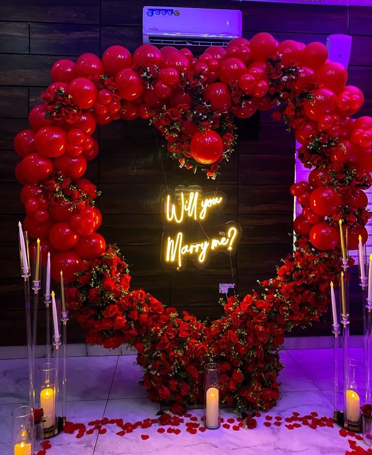 Proposal Decoration in Dubai, UAE 