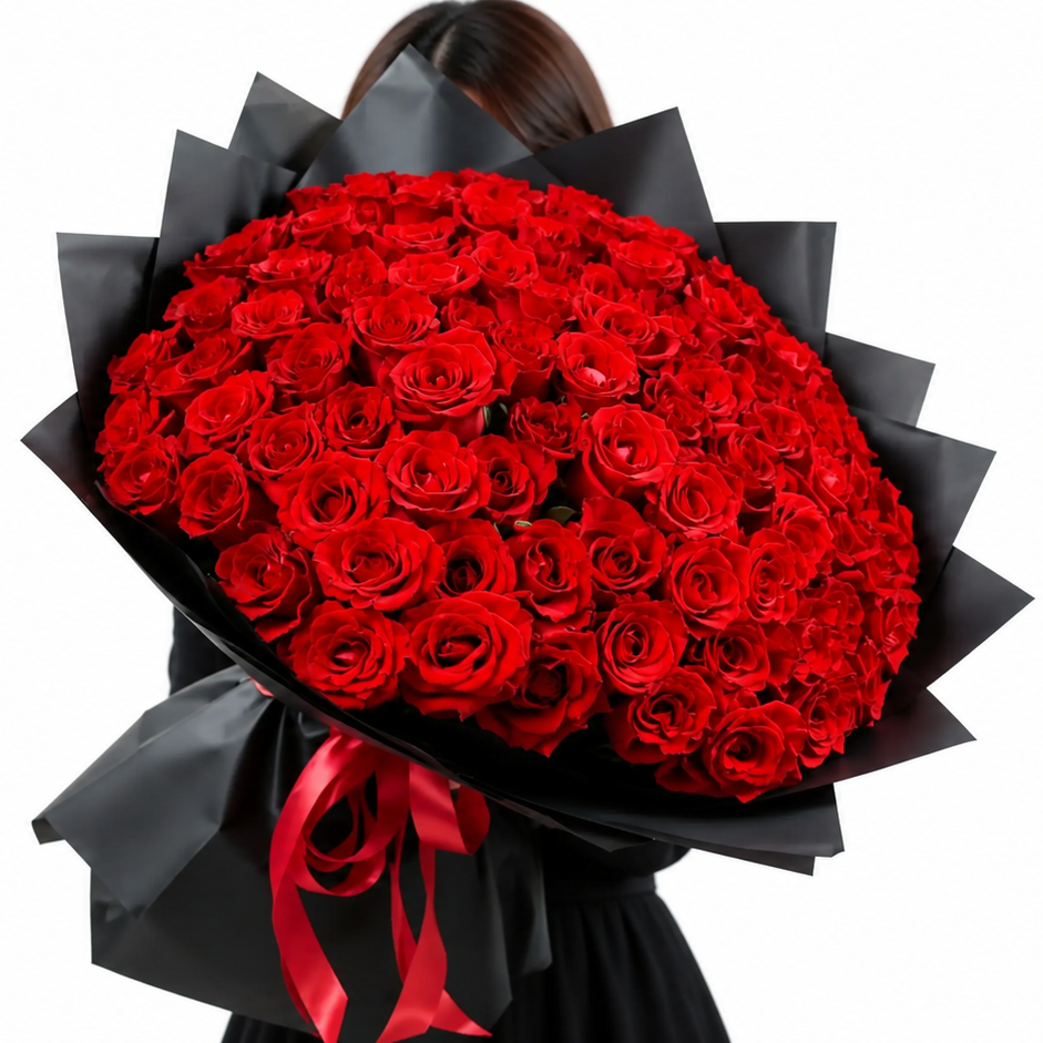 101 Red Roses Bouquet
