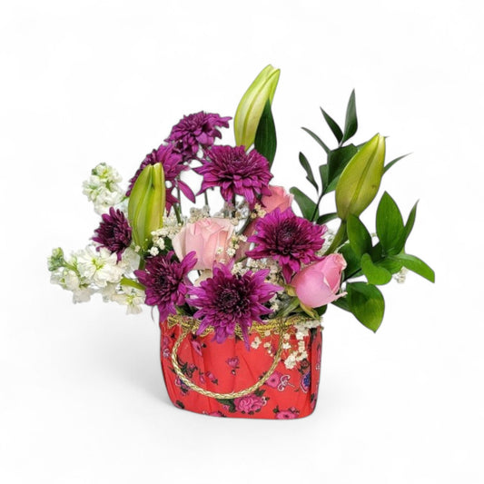 Lavender Whisper Basket