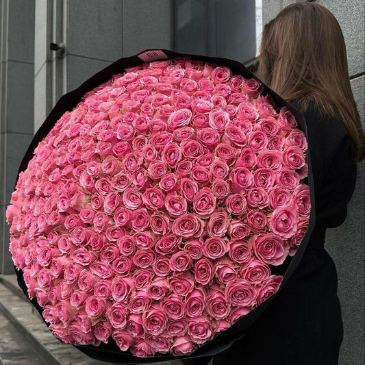 500 Pink Rose Bouquet