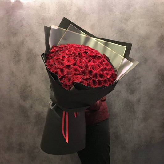 51 Red Roses Bouquet