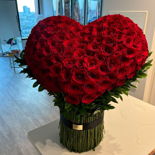 Heart of Red Roses