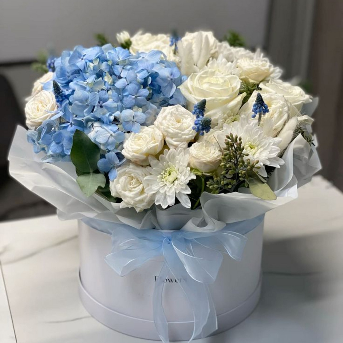 Blue & Ivory Harmony Box