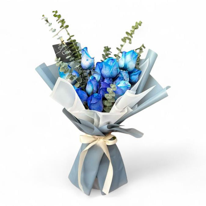 Blue Rose Bouquet