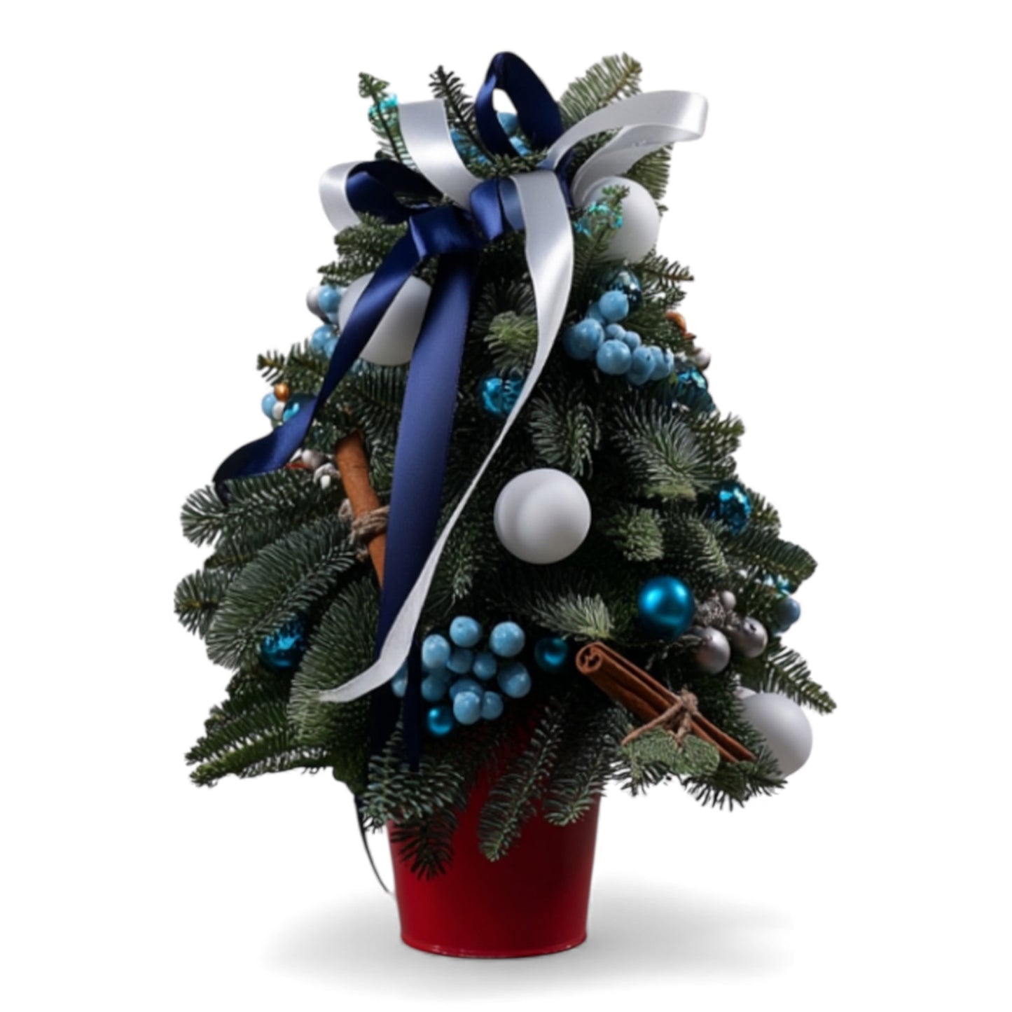 Blue Winter Mini Christmas Tree