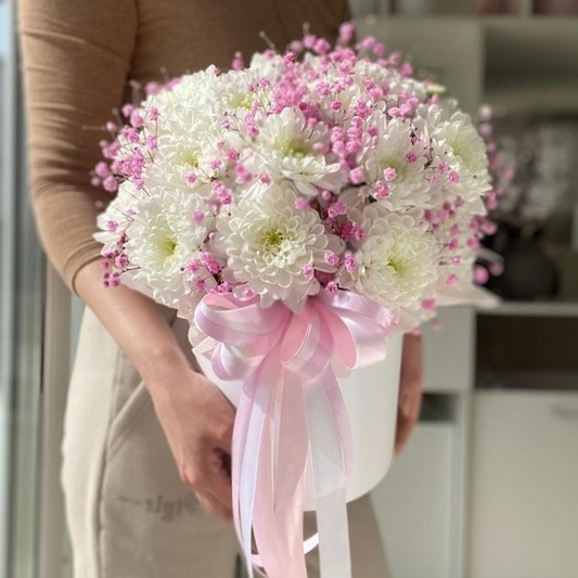 Blush Snow Charm Box