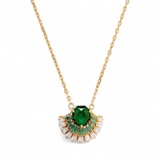 Swarovski Idyllia Pendant Necklace in Gold-tone Metal