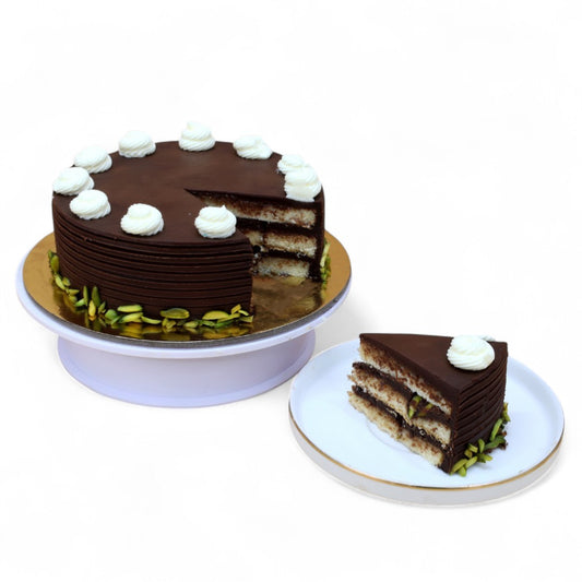 Chocolate Pistachio Cake- 500 gms