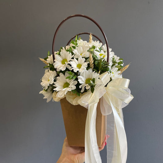 Daisy Grace Bag Arrangement