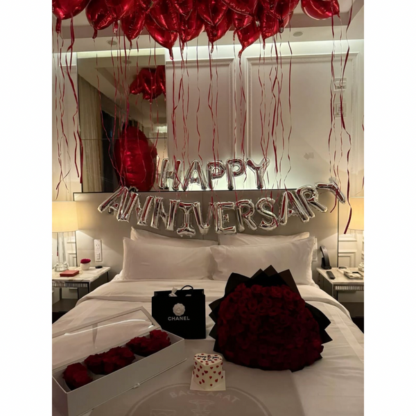 Anniversary Room Decor - Vianya Florals 