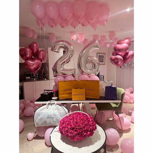Pink Birthday Bash Decor