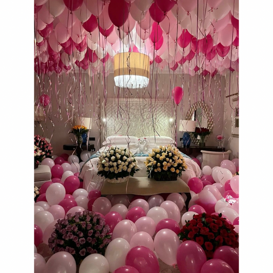 Pink Balloons Room Decor