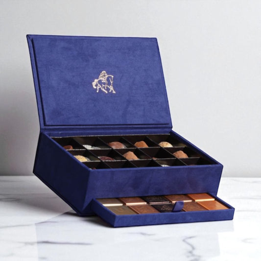Godiva Chocolates Royal Navy Blue Box | 45 Pieces