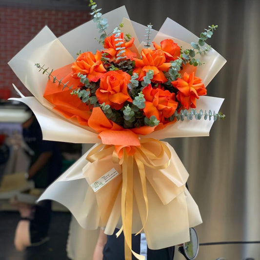 Tangerine Glow Bouquet