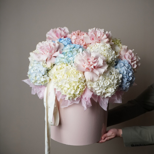 Pastel Cloud Flower Box