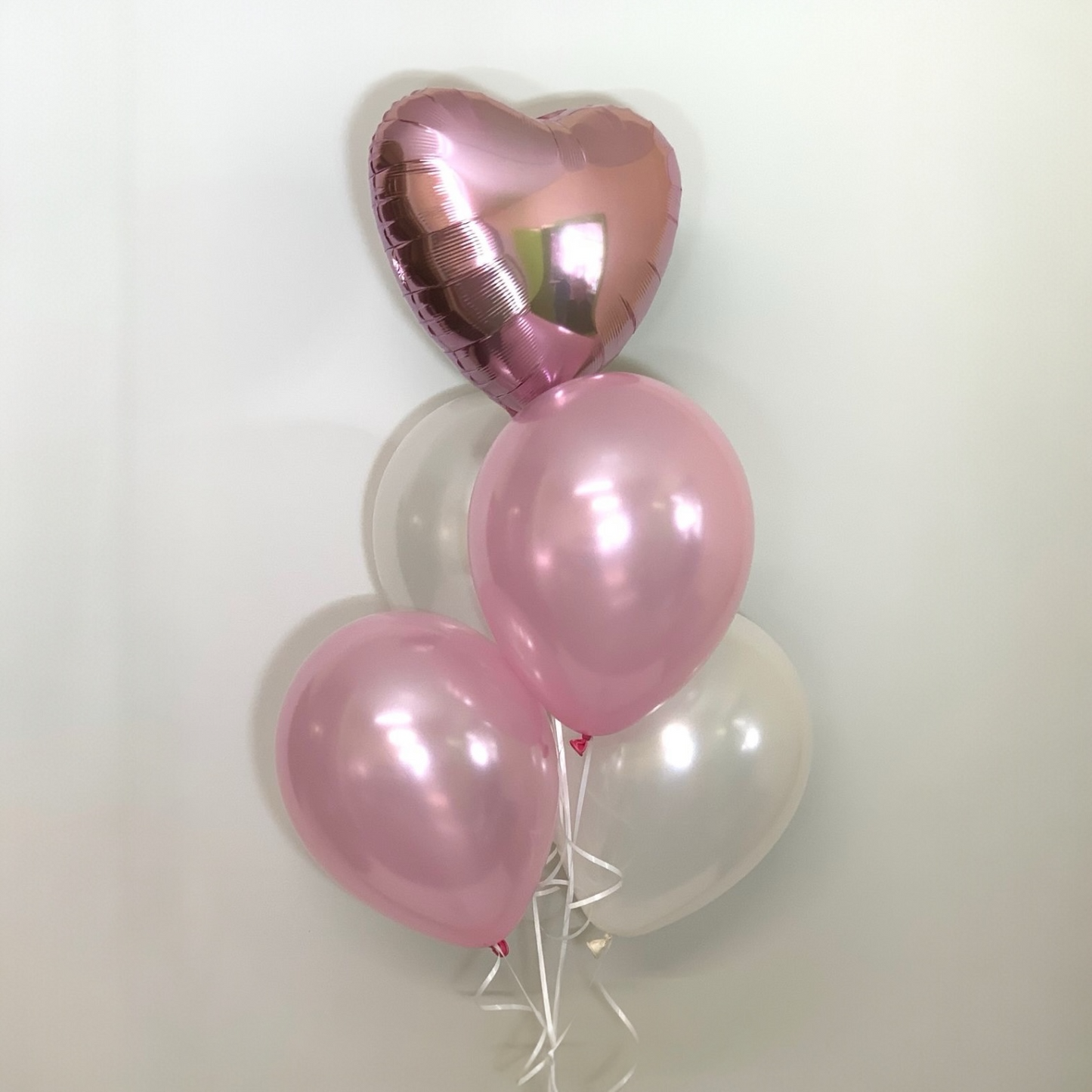 Rose Gold & Pearl Balloon Set