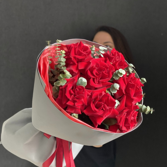 Scarlet Eucalyptus Elegance