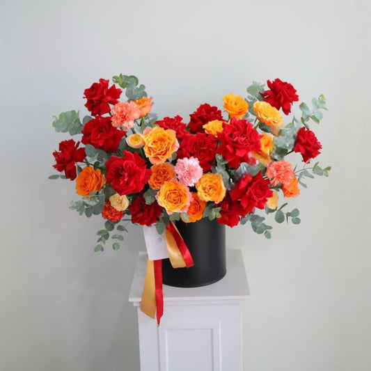 Scarlet Sunset Bloom Box