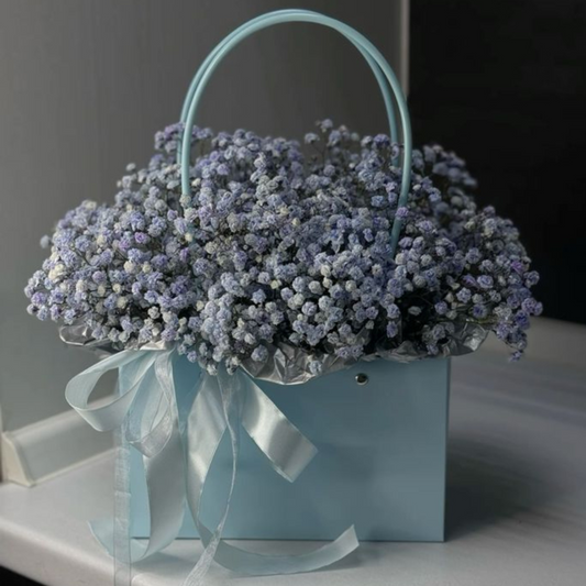 Serenity Blue Gypsophila Bag