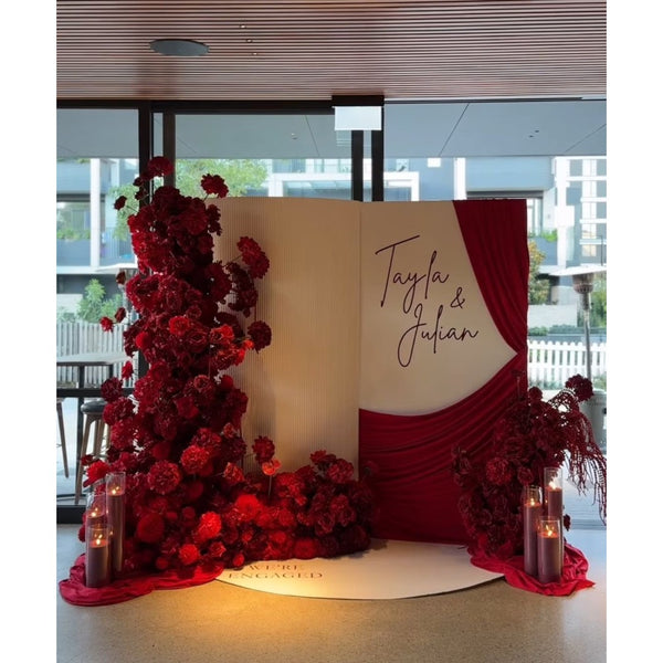 She Said Yes Setup - Vianya Florals 