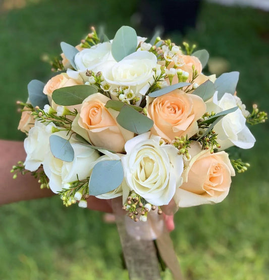 Warm Peach Welcome Bouquet